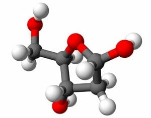 D deoxyribose 3D balls