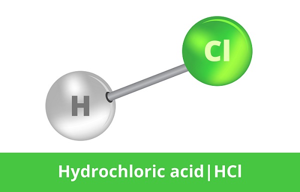 stomach hydrochloric acid symbol