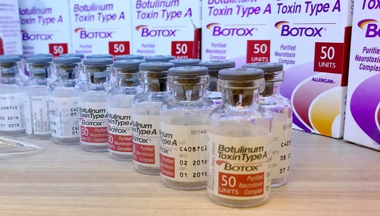 botulinum toxin nikotin patkány